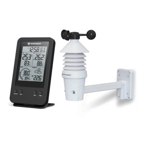 Statie meteo 3 in 1 Bresser Profi Wind Gauge, termometru, higrometru, anemometru - Img 1