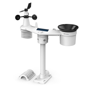 Statie meteo 5 in 1 Bresser WSC Wi-Fi 7003350, termometru, higrometru, barometru, anemometru, pluviometru - Img 4