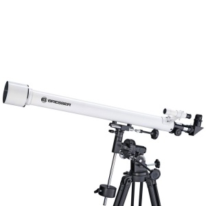Telescop astronomic Bresser Classic 60/900 EQ, refractor, montura ecuatoriala - Img 6