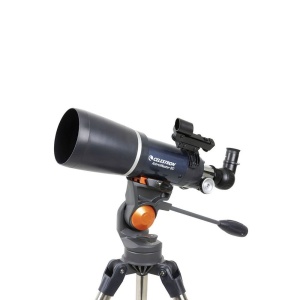 Telescop astronomic Celestron AstroMaster 80AZS, refractor 80/400 mm, montura AZ