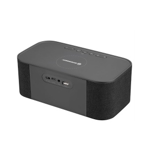 Boxa portabila bluetooth cu ceas si statie de incarcare wireless Bresser BCC1001 - Img 4