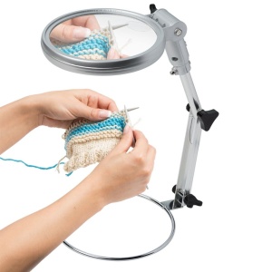 Lupa de masa cu LED Bresser 9624100, 2-4x - Img 2