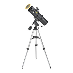Telescop astronomic Bresser Pollux 150/750 EQ3, reflector Newtonian, montura ecuatoriala EQ-3