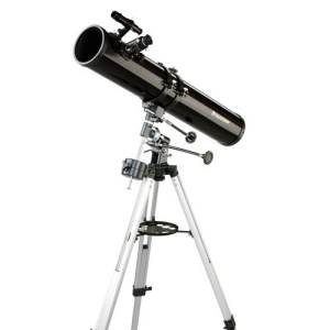 Telescop astronomic Celestron PowerSeeker 114EQ, reflector 114/900 mm, montura ecuatoriala - Img 2