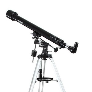 Telescop astronomic Celestron PowerSeeker 60EQ, refractor 60/900 mm, montura ecuatoriala