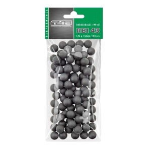 Bile de cauciuc Umarex T4E Performance Impact RBI 43, cal. .43, 1.96 g, 100 bucati