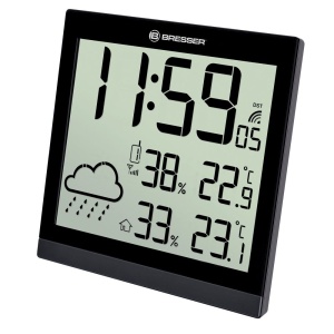 Statie meteo Bresser JC 7004404CM3000, termometru, higrometru, alarma - Img 1