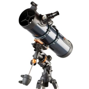 Telescop astronomic Celestron AstroMaster 130EQ-MD, reflector 130/650 mm, montura EQ motorizata