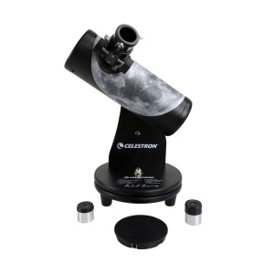Telescop astronomic Celestron FirstScope 76 Moon by Robert Reeves, reflector 76/300 mm, Dobson - Img 8