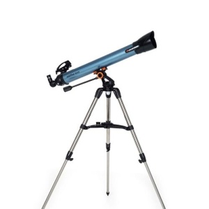 Telescop astronomic Celestron Inspire 80AZ, refractor 80/900 mm, montura AZ