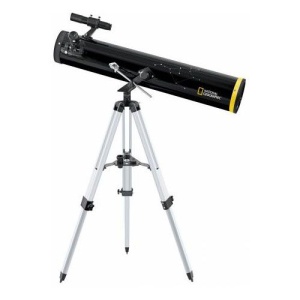 Telescop astronomic National Geographic 9011200, reflector Newtonian 114/900 mm, montura Azimutal