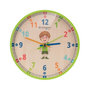 Ceas de perete educational Bresser Junior 8880810A9U000