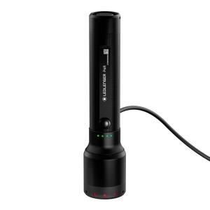Lanterna profesionala reincarcabila Led Lenser P6R Black, 1200 lm, 320 m - Img 5