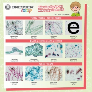Set preparate pentru microscop Bresser Junior Starter Set 8859460 - Img 2