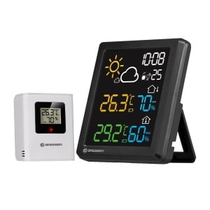 Statie meteo Bresser MeteoCast Pico, termometru, higrometru, alarma - Img 1