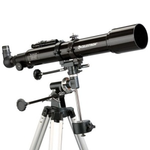 Telescop astronomic Celestron PowerSeeker 70EQ, refractor 70/700 mm, montura ecuatoriala