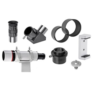 Telescop Bresser, refractor acromat 102/600 mm, montura mecanica EXOS 2 GOTO - Img 3