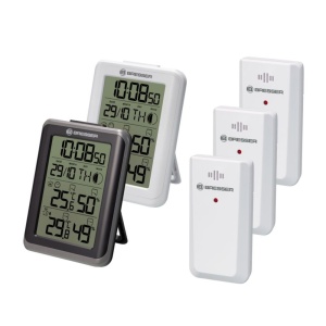 Set statie meteo Bresser MyClimate 7000013, termometru, higrometru, alarma