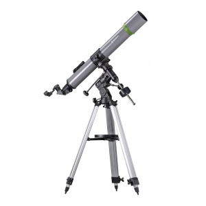 Telescop astronomic Bresser Space Explorer 90/900 EQ3, refractor acromat, montura Ecuatoriala - Img 3