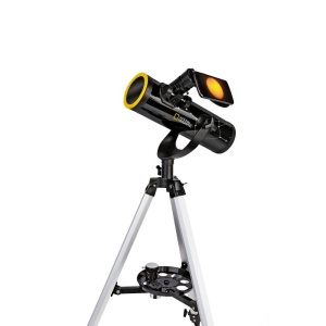 Telescop astronomic National Geographic 9012000, reflector Newtonian 76/350 mm, montura azimutala