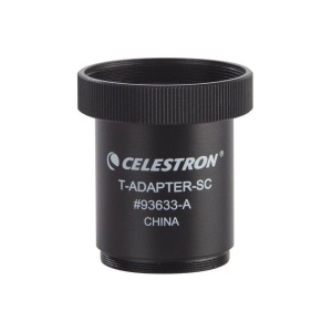 Adaptor T pentru telescop Schmidt-Cassegrain Celestron 93633-A - Img 1