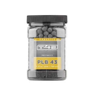 Bile polyuretan Umarex T4E Practice PLB 43, cal. 43, 1.15 g, 500 buc - Img 1
