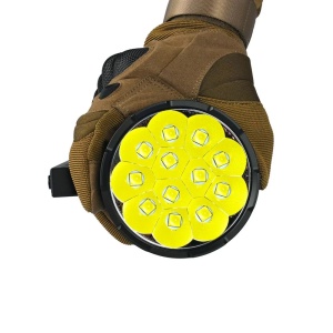 Lanterna profesionala reincarcabila Acebeam X75 XHP70.3 HI 6500K 60W, 67000 lumeni, 1306 m - Img 3