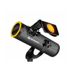 Telescop astronomic cu filtru solar Bresser Solarix 76/350, reflector Newtonian, montura azimutal - Img 6
