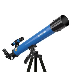 Telescop refractor Bresser Junior 45/600 AZ albastru - Img 4