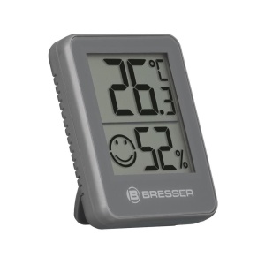 Set 6 statii meteo Bresser Temeo Hygro Indicator 7000015, termometru, higrometru, gri - Img 2