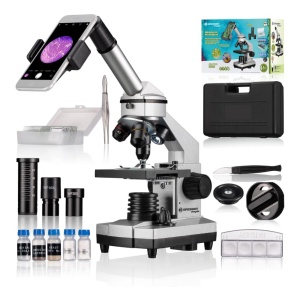 Set microscop Bresser Junior Biolux CA 40-1024X