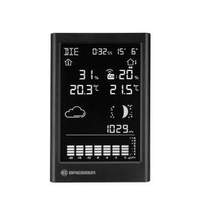 Statie meteo Bresser MeteoTemp TBV, termometru, higrometru, barometru, alarma - Img 4
