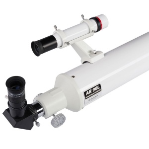 Telescop Bresser Messier AR-90L/1200 montura ecuatoriala EXOS-1/EQ4, refractor 90/1200 mm - Img 2