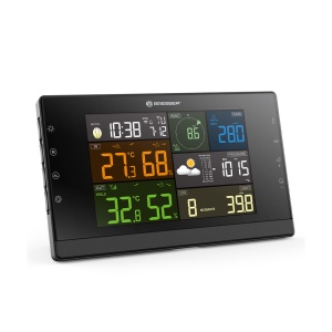 Statie meteo 7 in 1 Bresser Profi-WSC Wi-Fi 7003360, indice UV, intensitate lumina - Img 2