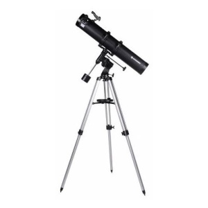 Telescop astronomic Bresser Galaxia 114/900 EQ 4614909, reflector Newtonian, montura equatoriala