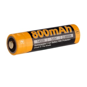 Acumulator 14500 Li-ion Fenix ARB-L 14-800, 800 mAh