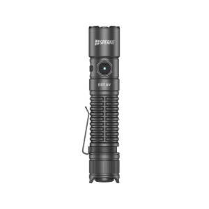 Lanterna reincarcabila tactica Speras Est UV, 2300 lm, 480 m, 365nm