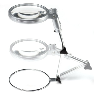 Lupa de masa cu LED Bresser 9624100, 2-4x - Img 3