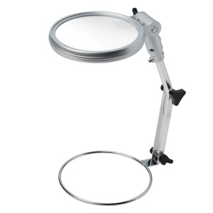 Lupa de masa cu LED Bresser 9624100, 2-4x