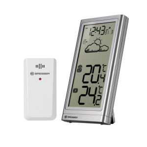 Statie meteo Bresser 7004200HZI000, argintiu