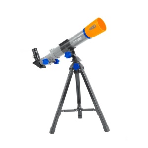 Telescop astronomic Bresser Junior 8840350, refractor 40/400 mm, montura azimutala