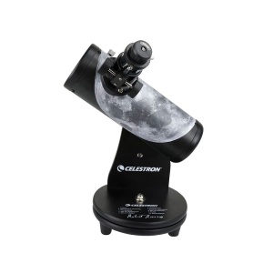Telescop astronomic Celestron FirstScope 76 Moon by Robert Reeves, reflector 76/300 mm, Dobson