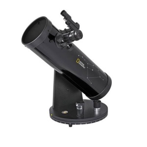 Telescop astronomic National Geographic 9065000, reflector Newtonian 114/500 mm, montura Dobson