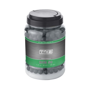 Bile de cauciuc Umarex Walther T4E RB 50, cal. .50, 500 bucati - Img 1