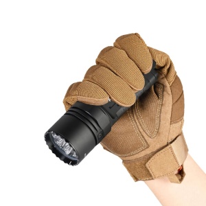 Lanterna profesionala reincarcabila Acebeam X20-R Black Luxeon HL4X, 10000 lumeni, 440 m - Img 3
