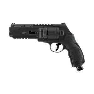 Pistol paintball cu bile de cauciu/creta/vopsea Umarex T4E TR 50L Gen2, cal. .50, negru, CO2, 13 jouli, laser - Img 2
