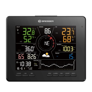 Statie meteo 7 in 1 Bresser 4CAST MD, Wi-Fi, indice UV, intensitate lumina, calitatea aerului - Img 2