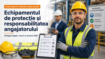 Amenzile pe care le risca antreprenorii daca angajatii nu poarta echipamentul de protectie - ProtectStore
