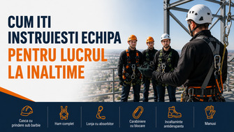 Cum iti instruiesti echipa pentru lucrul la inaltime? | ProtectStore