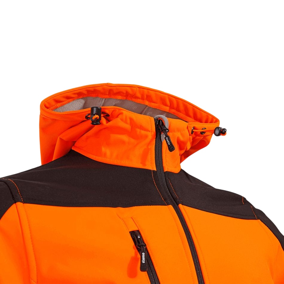 Jacheta softshell de inalta vizibilitate Nobel PRO 2.0, portocaliu